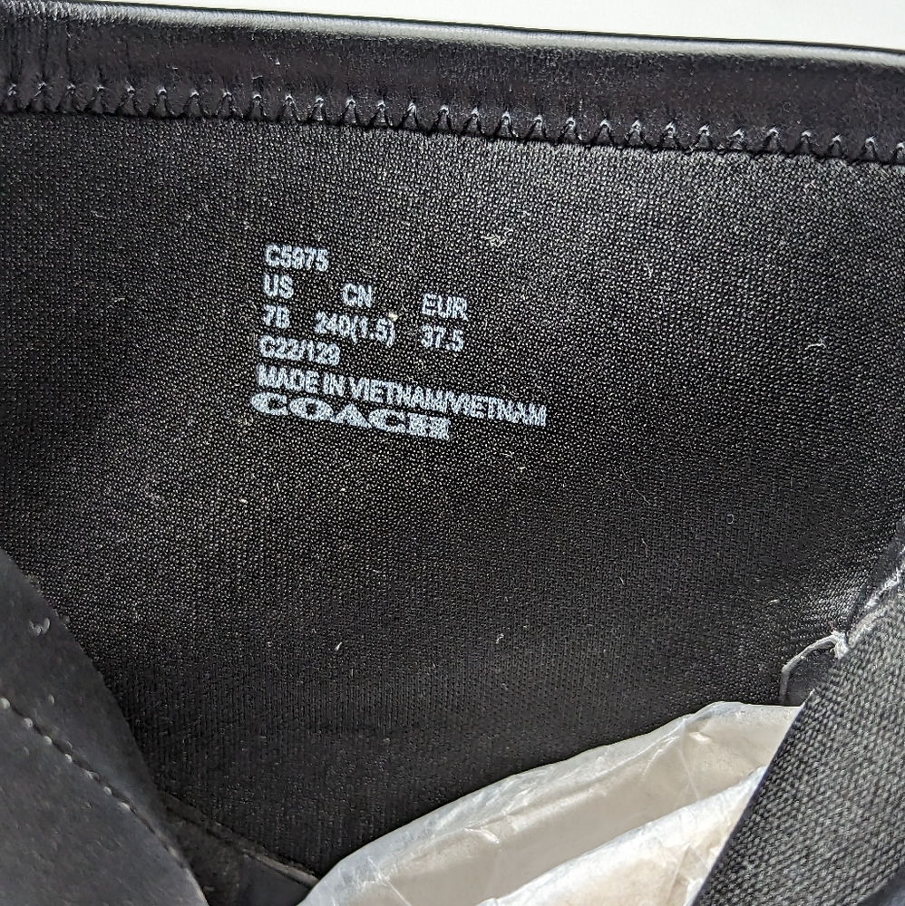 NWOB Coach Joy Lug-Sole Booties - Picture 10 of 12